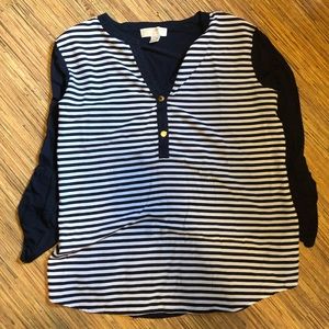 Michael Kors 3/4 Sleeve Bloue